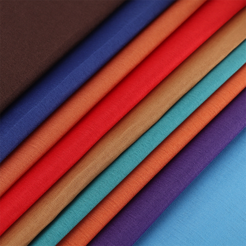 TMIE-08-5-1 115 CM Bredd lätt vikt 65GSM anpassad färg och mer än 100+ färger färgat foder polyester poplin tyg