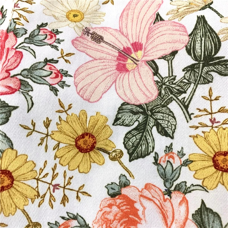 TMIE-08-3-3 120GSM Customized Print Twill Polyester Poplin Tyg